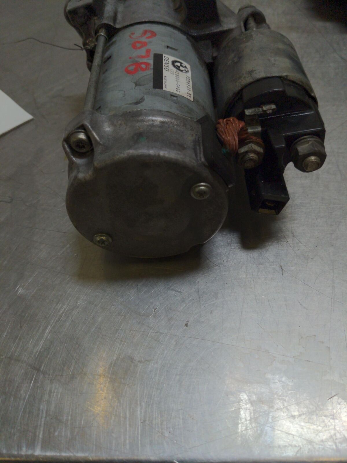 10 11 12 13 14 BMW X6M Starter Motor 7556131 157K KM'S 4.4L twin turbo