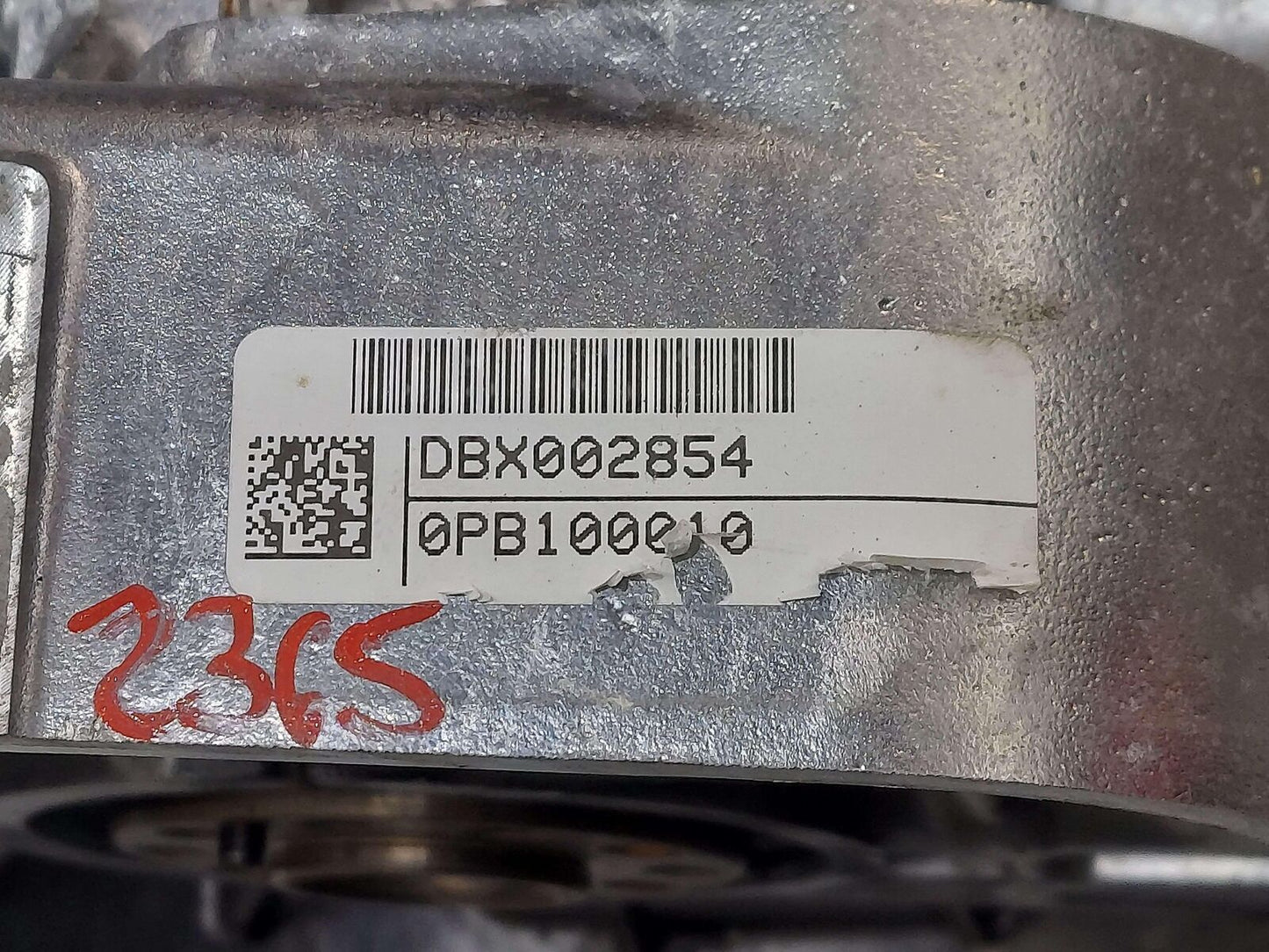 16 PORSCHE CAYMAN GT4 981 ENGINE MOTOR 3.8L 9K KM'S