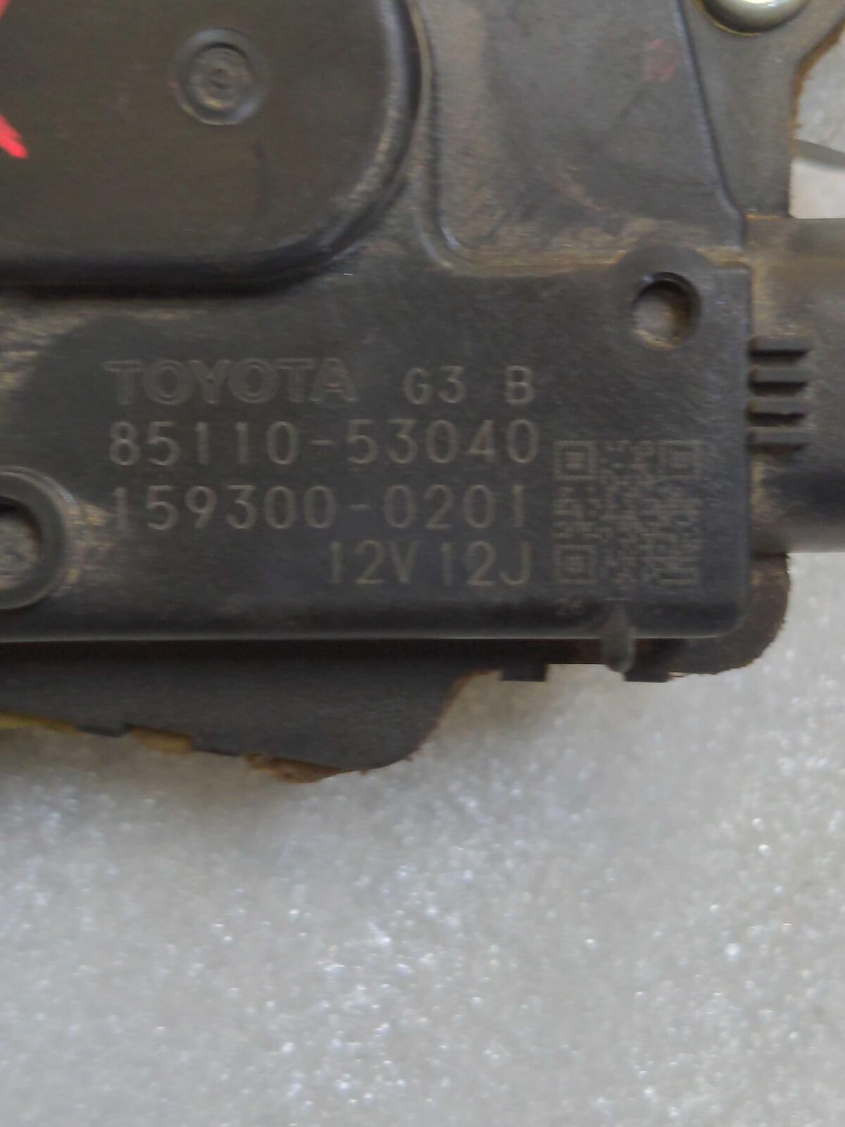 08-14 LEXUS IS-F Front Windshield Wiper Motor 85110-53040