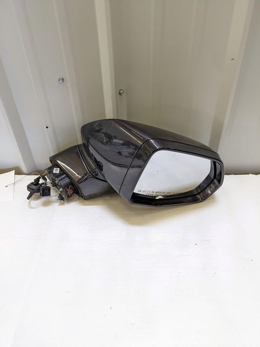 17-19 CADILLAC XT5 RH RIGHT DOOR MIRROR BASE GREY 84210475 *SCUFFS*