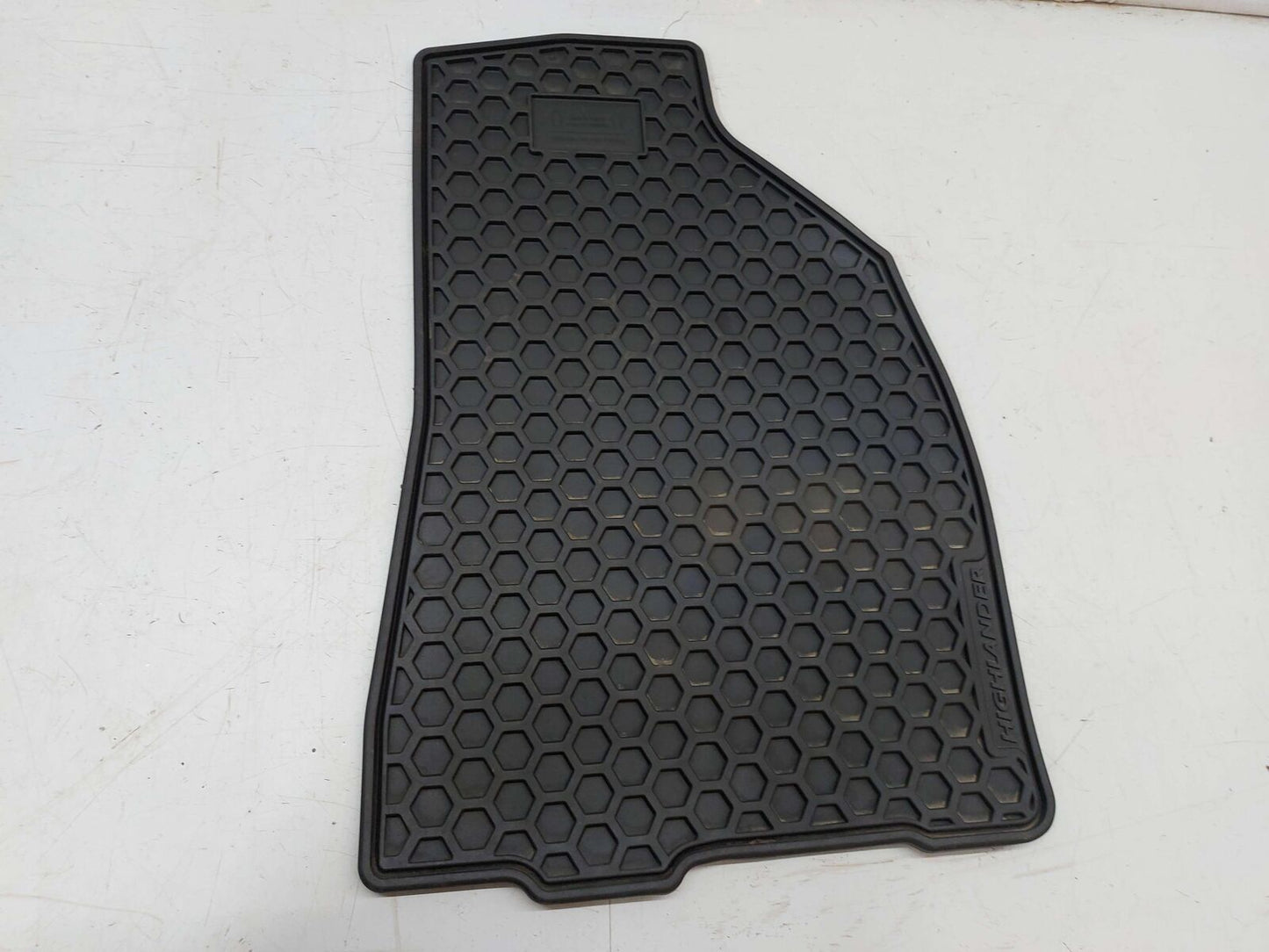 2017 TOYOTA HIGHLANDER FACTORY RUBBER FLOOR MAT MATT SET 3 ROW SEATING