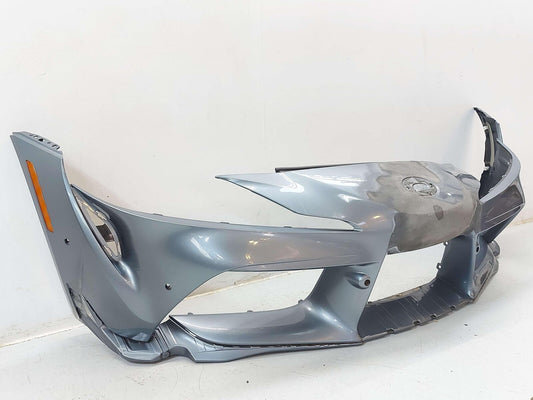 20-23 TOYOTA GR SUPRA FRONT BUMPER TURBULENCE GRAY METALLIC D03 *NOTE