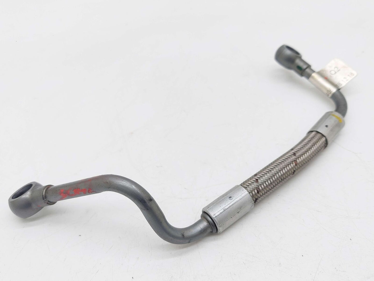 2019 MCLAREN 720S SPIDER LEFT HOSE TURBO OIL FEED PIPE 14F0540CP