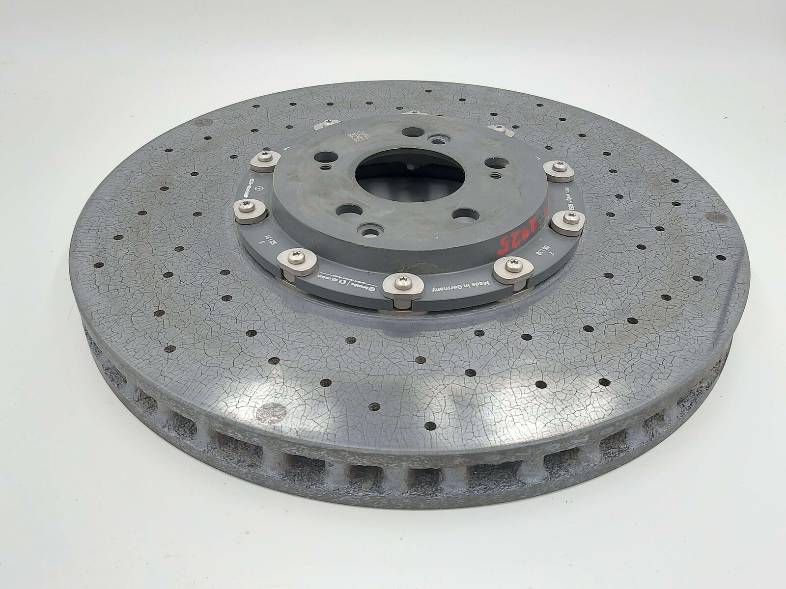 2022 MERCEDES AMG SL63 R232 FRONT RIGHT BRAKE DISC ROTOR CARBON CERAMIC