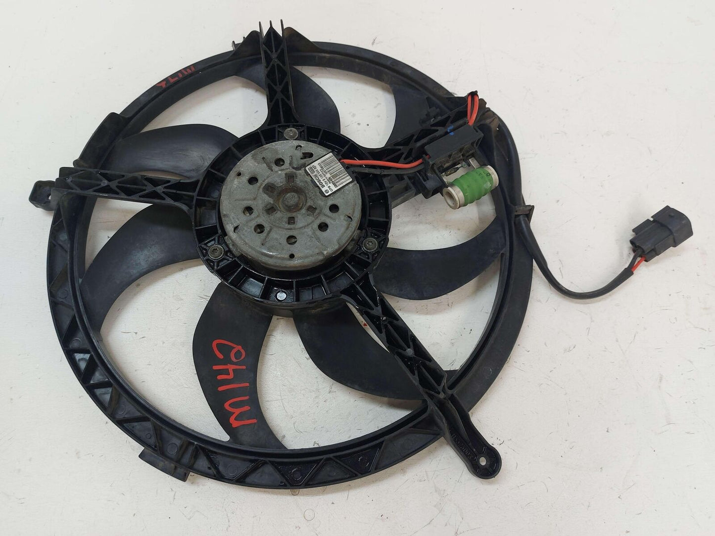 07-15 MINI COOPER S ELECTRIC COOLING FAN MOTOR HT 350 WATT 0130303021