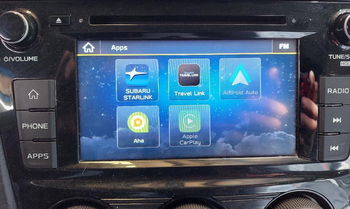 19 SUBARU WRX VA RADIO RECEIVER DISPLAY 86431VA700 ANDROID AUTO CARPLAY