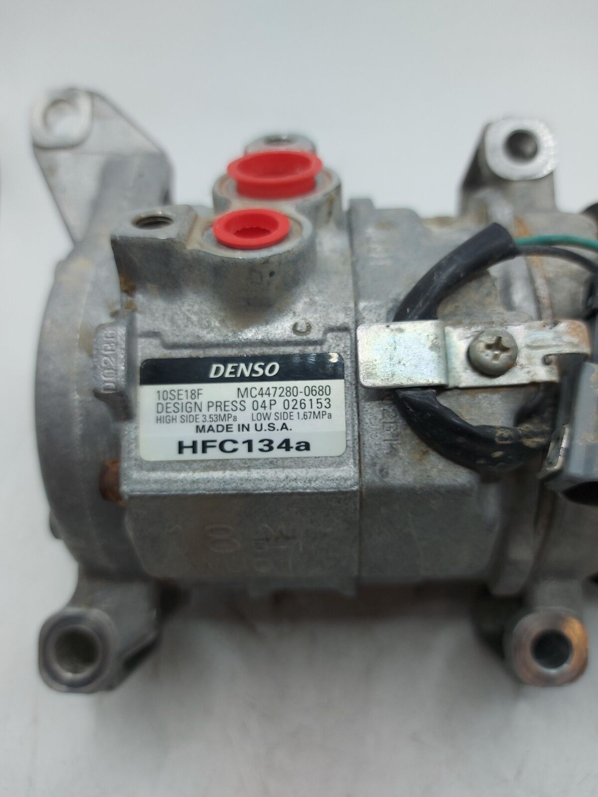 11 12 13 GMC SIERRA 1500 A/c AC Air Compressor 25869268 10se18f 5.3L