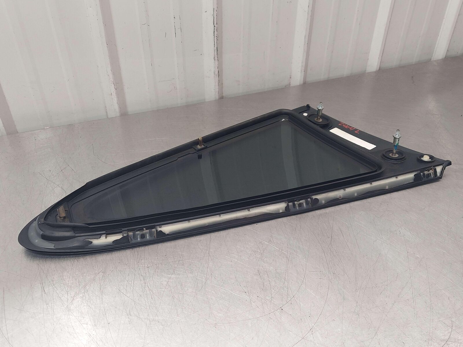 12-16 PORSCHE 911 991 GT3 LEFT QUARTER WINDOW GLASS COUPE 991543111