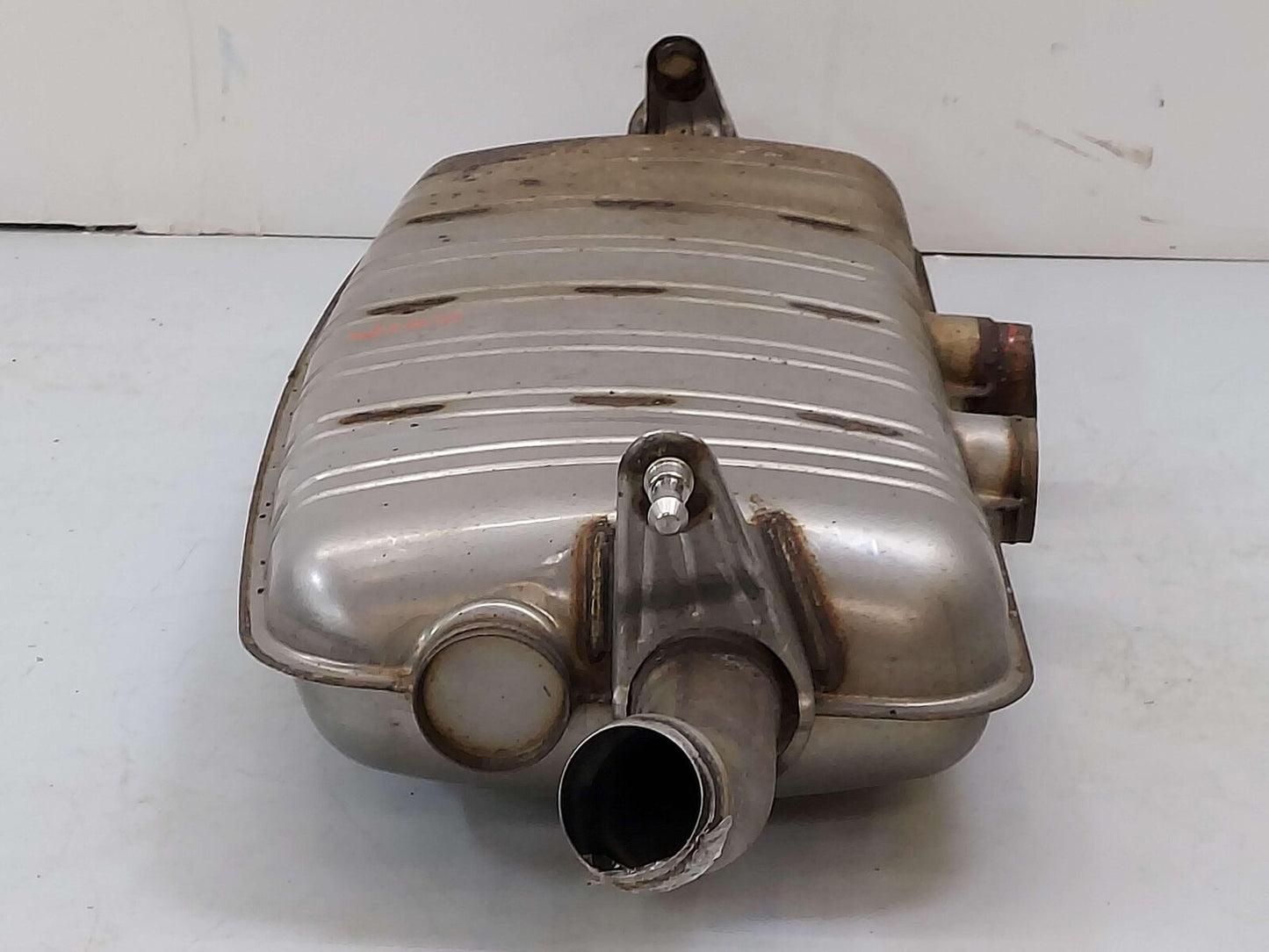 13-16 Porsche Cayenne 958 Diesel Exhaust Muffler 95811191080 146K KMS