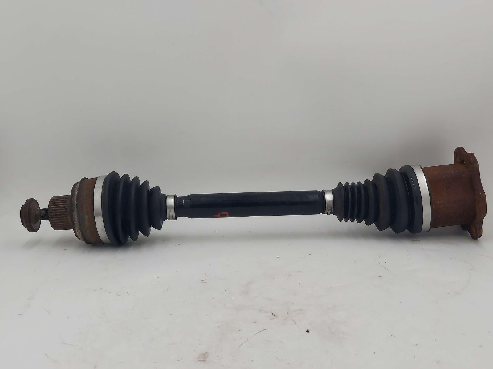 15-16 PORSCHE MACAN 95B S FRONT LEFT AXLE SHAFT 95B407271A