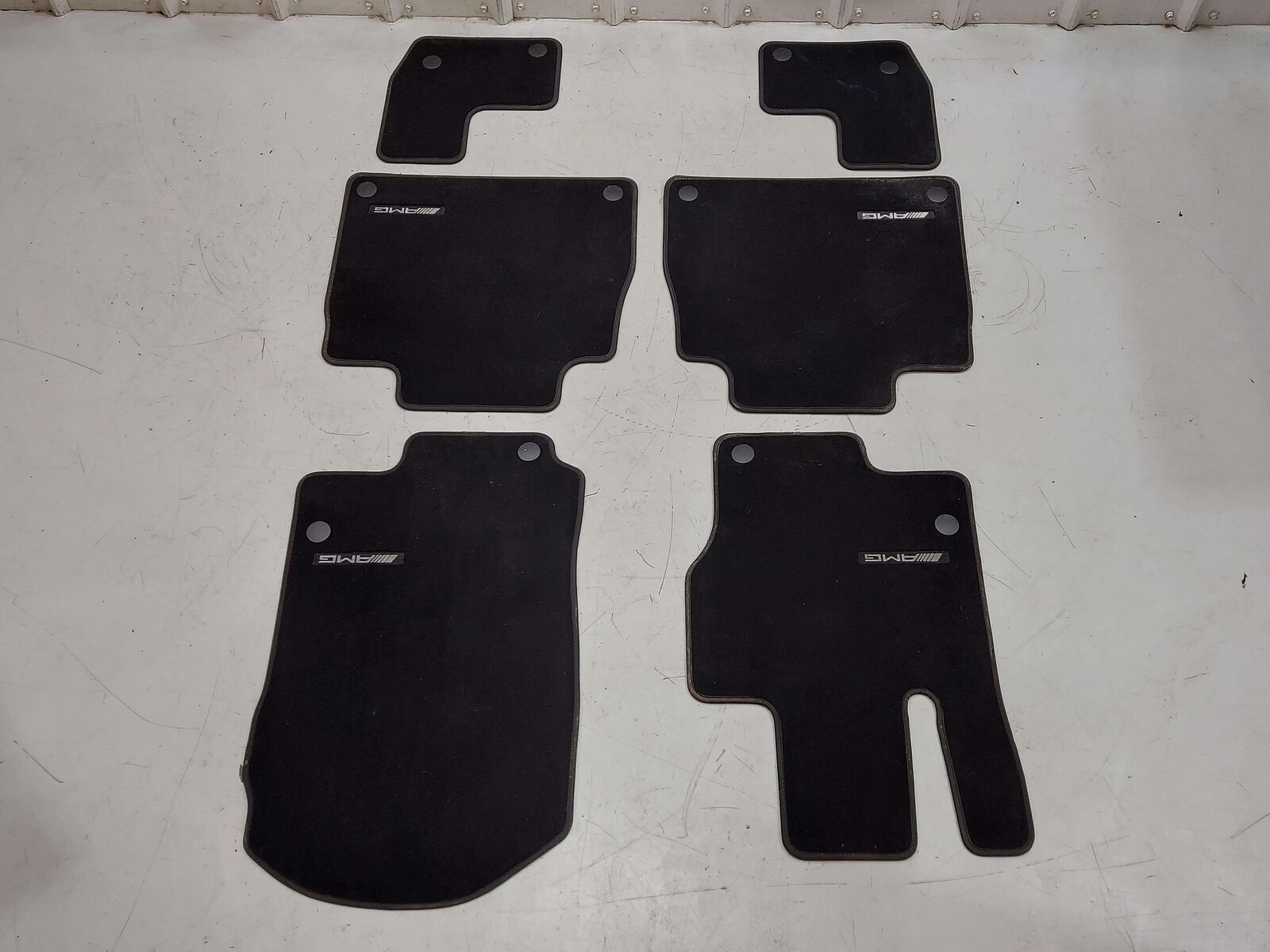 2021 MERCEDES GLS580 HYBRID X167 CARPET FLOOR MAT SET TYPE BLACK