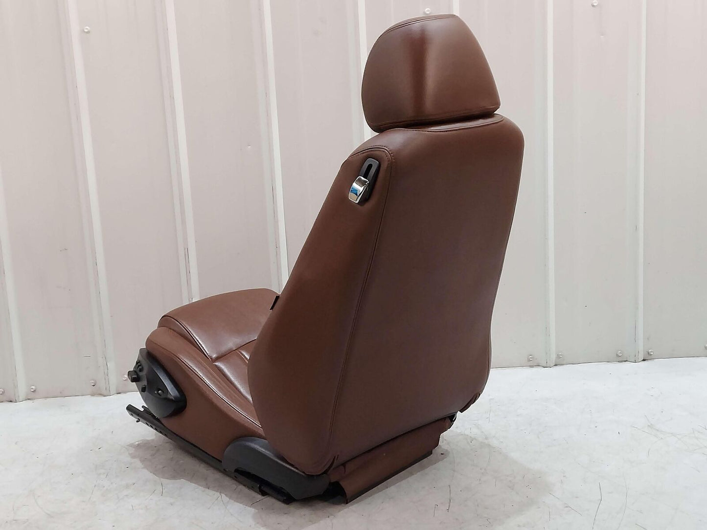 2010 Maserati GranTurismo S M145 Coupe FRONT LEFT SEAT BROWN LEATHER