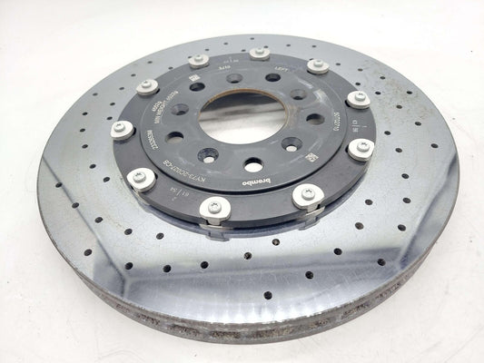 2024 ASTON MARTIN DB12 VOLANTE REAR LEFT BRAKE DISC ROTOR CARBON CERAMIC