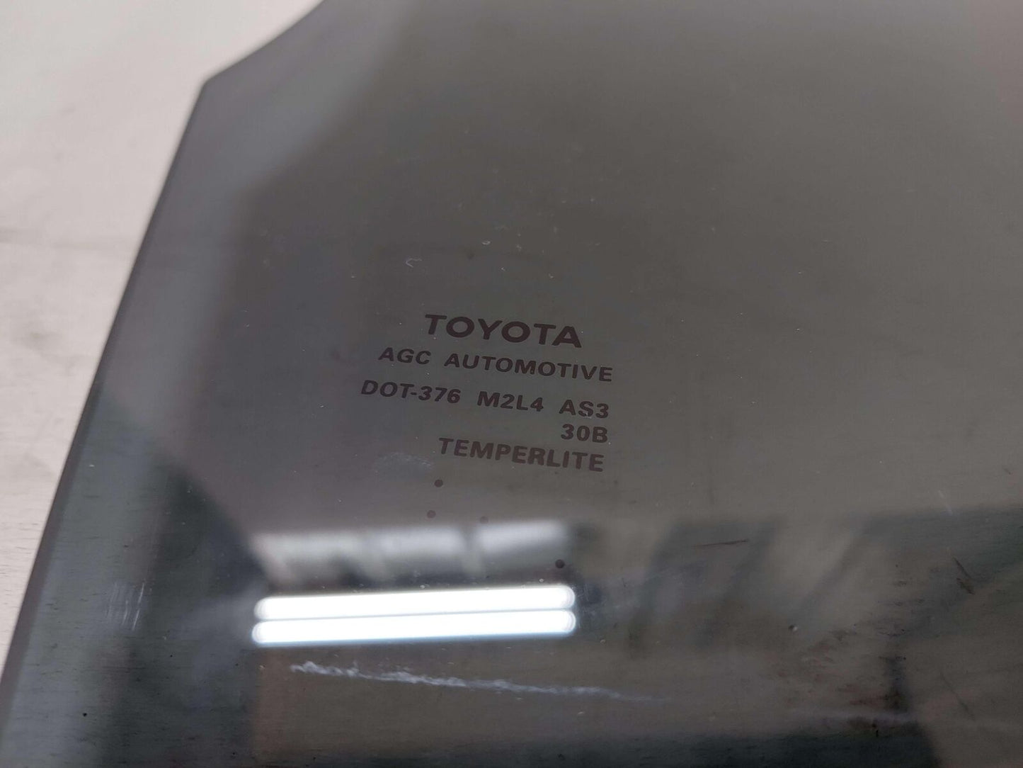 07-21 TOYOTA TUNDRA SR5 REAR RIGHT DOOR WINDOW GLASS 681030C060