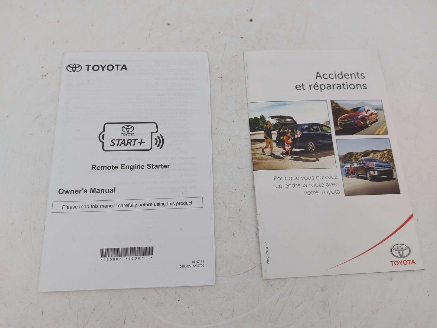 2018 TOYOTA 4RUNNER OWNERS MANUAL LIMITED