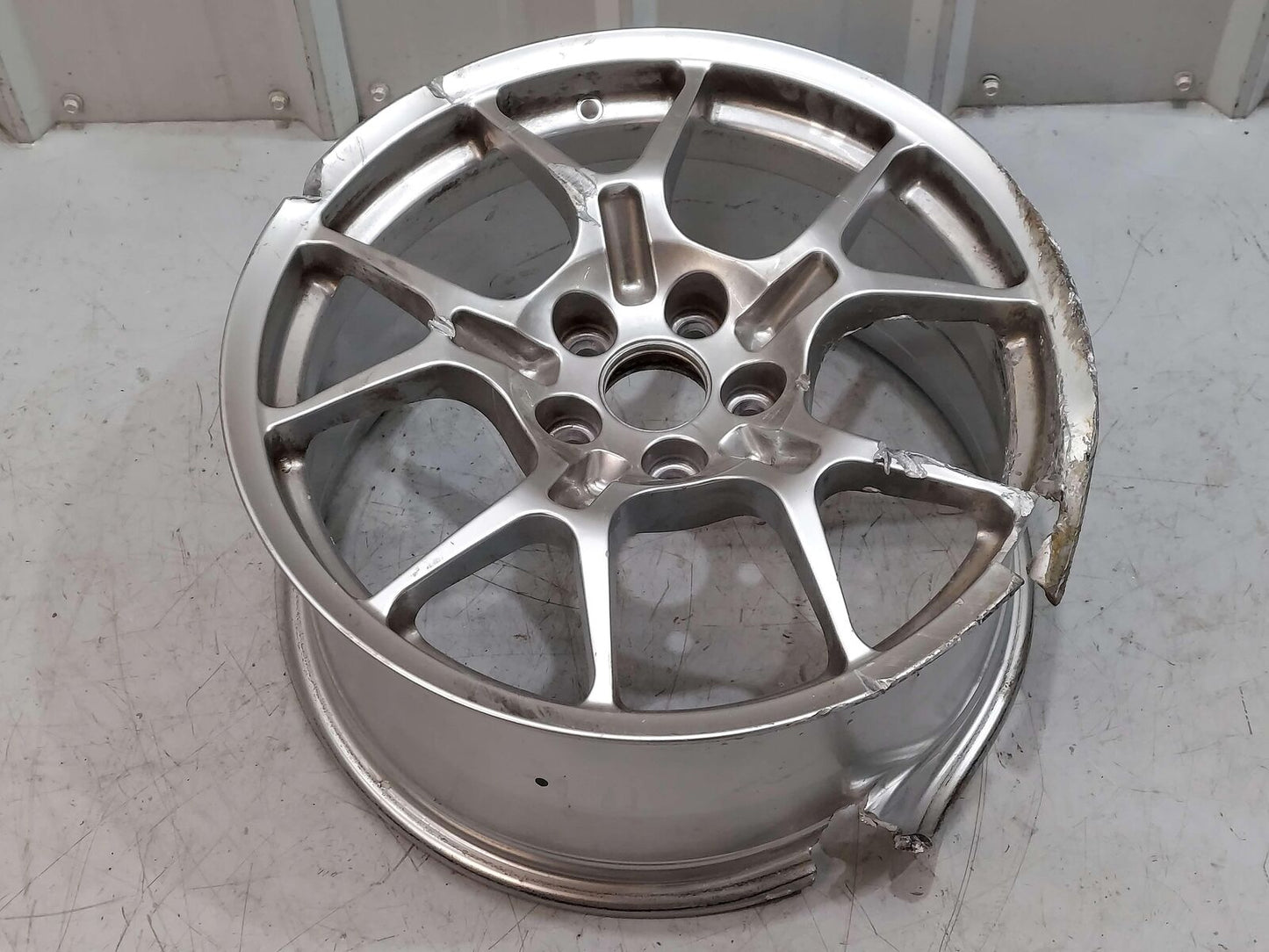 05-06 FORD GT GT40 SUPERCAR FRONT WHEEL 18" BBS *PARTS/ART ONLY 4G7V-1007-CA OEM