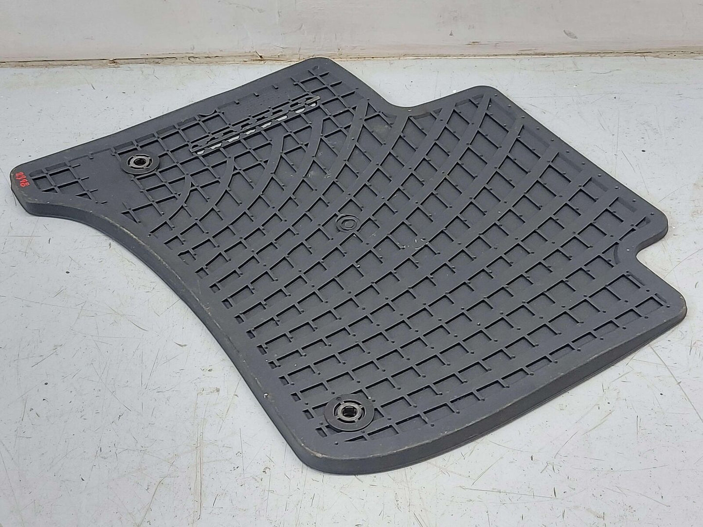 2018 PORSCHE CAYENNE 958 S E-HYBRID SET PORSCHE RUBBER FLOOR MAT 95804480152