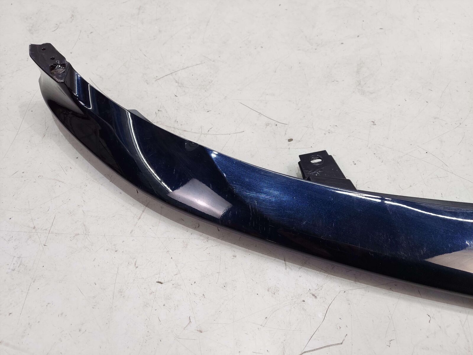 2024 ASTON MARTIN DB12 VOLANTE FRONT BUMPER LOWER LIP SPOILER ULTRAMARINE BLACK