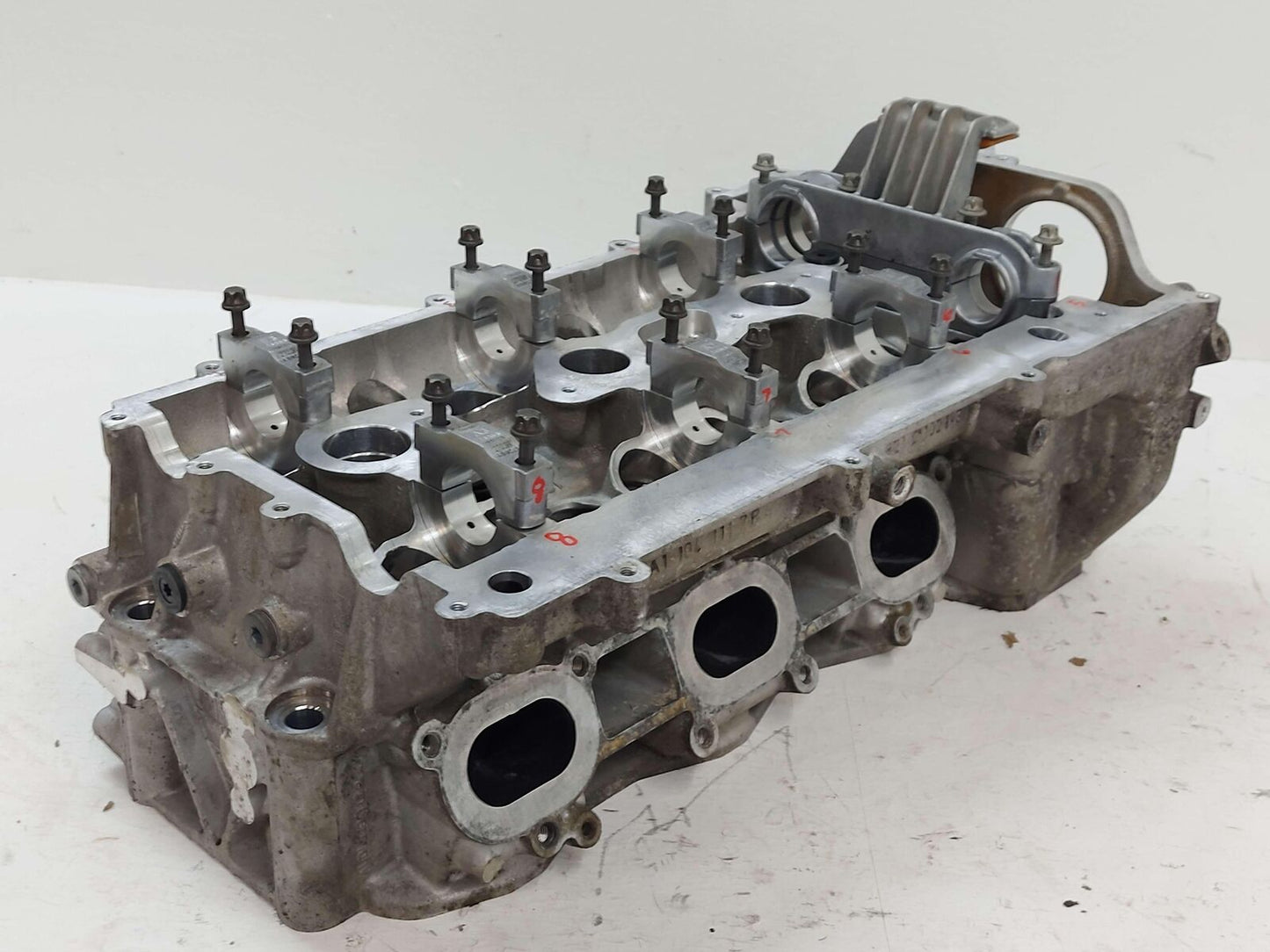 09-13 PORSCHE 911 CARRERA 4S 997.2 3.8L MA1.01 LEFT ENGINE MOTOR CYLINDER HEAD