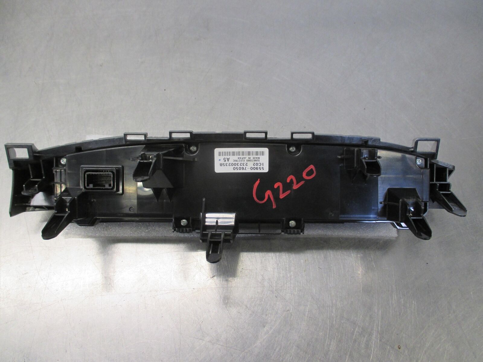 11-13 LEXUS CT200H Heater AC A/c Control 55900-76050