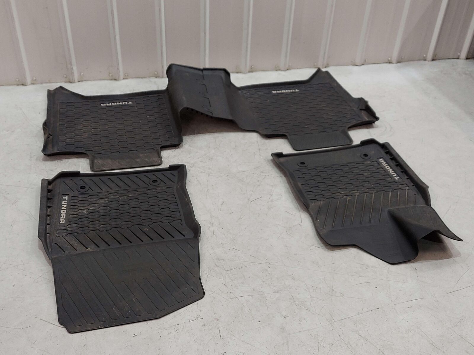 2023 TOYOTA TUNDRA TRD FLOOR MAT RUBBER ALL WEATHER MATS