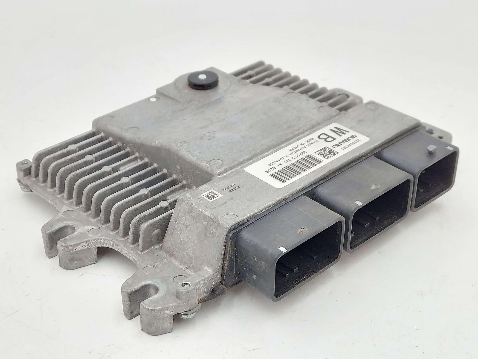 17 SUBARU WRX ECU ENGINE CONTROL MODULE A/T AUTOMATIC CVT 22765AK391