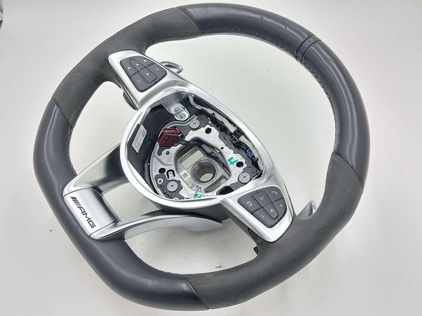 16-19 MERCEDES GLE63S AMG W166 Performance Steering Wheel W/ Paddles Shifters 