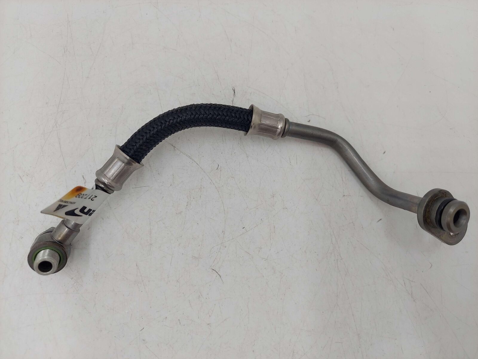 2023 McLaren Artura Oil Cooler Line LH Left Turbo Oil Feed Line 16FA365CP