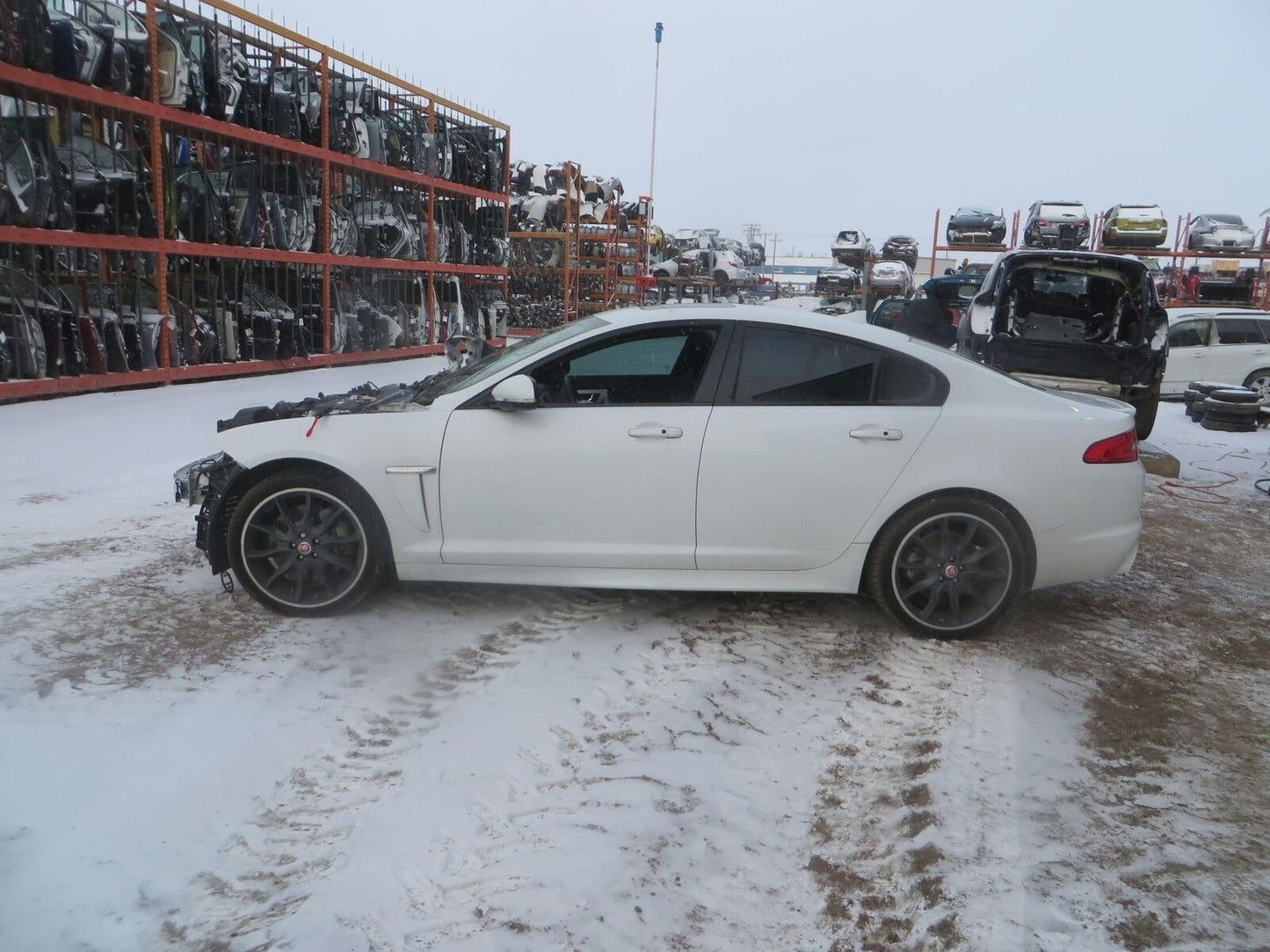 13-17 JAGUAR XF X250 TRANSMISSION 27K KM 8 SPEED A/T 3.0L AWD 17K MILES!