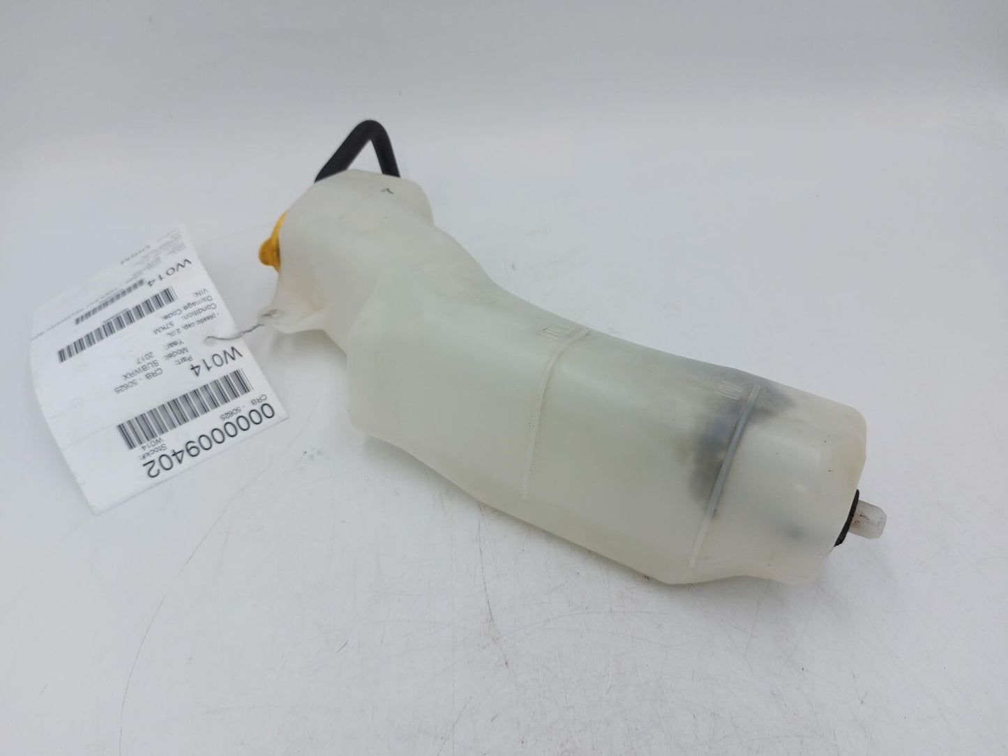 15-21 SUBARU WRX COOLANT RECOVERY BOTTLE PLASTIC CAP 2.0L 45153SG001