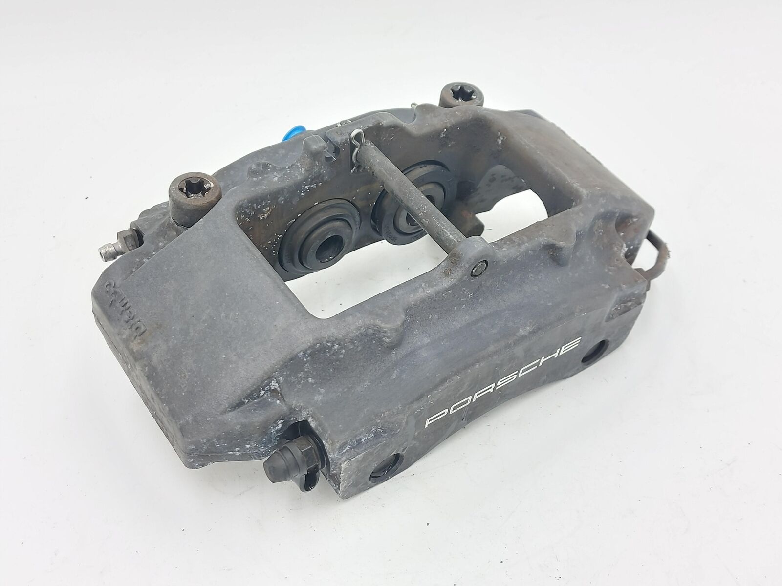 17-19 PORSCHE CAYMAN 718 REAR RIGHT BRAKE CALIPER 98635242403 *SCRATCHED*