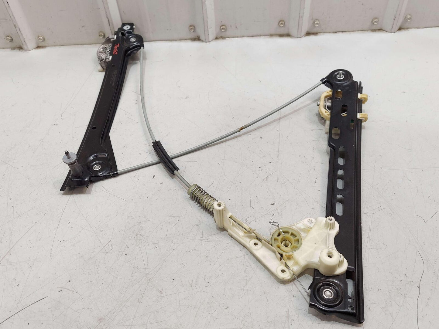 12-16 PORSCHE 911 991 GT3 FRONT LEFT DOOR WINDOW GLASS REGULATOR 99154207501