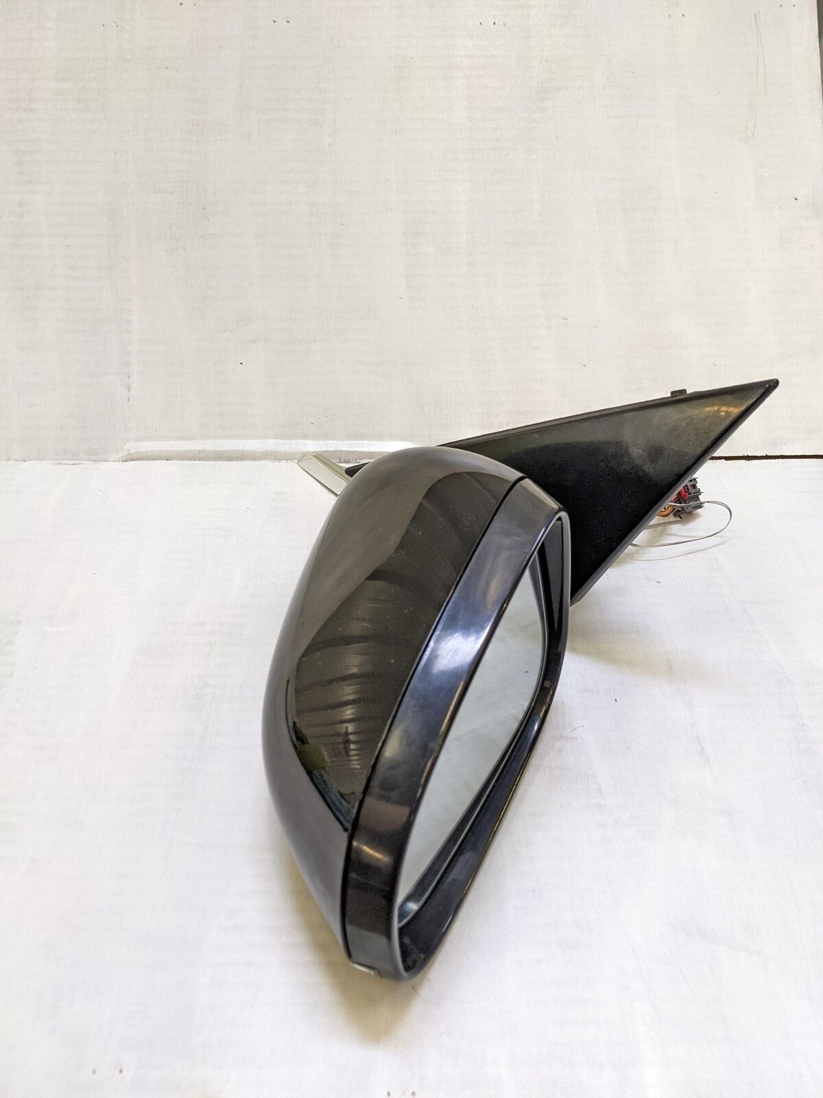 10-15 JAGUAR XF LH Left Door Mirror Black Power Blind Spot Alert