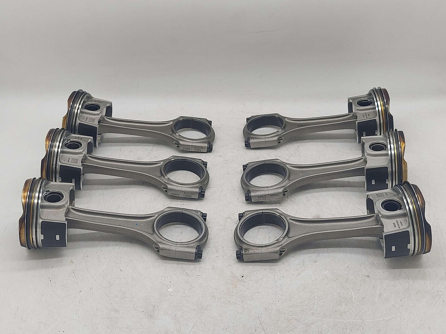 2023 MCLAREN ARTURA 3.0L V6 SET OF 6 PISTON & RODS 16FB104CP