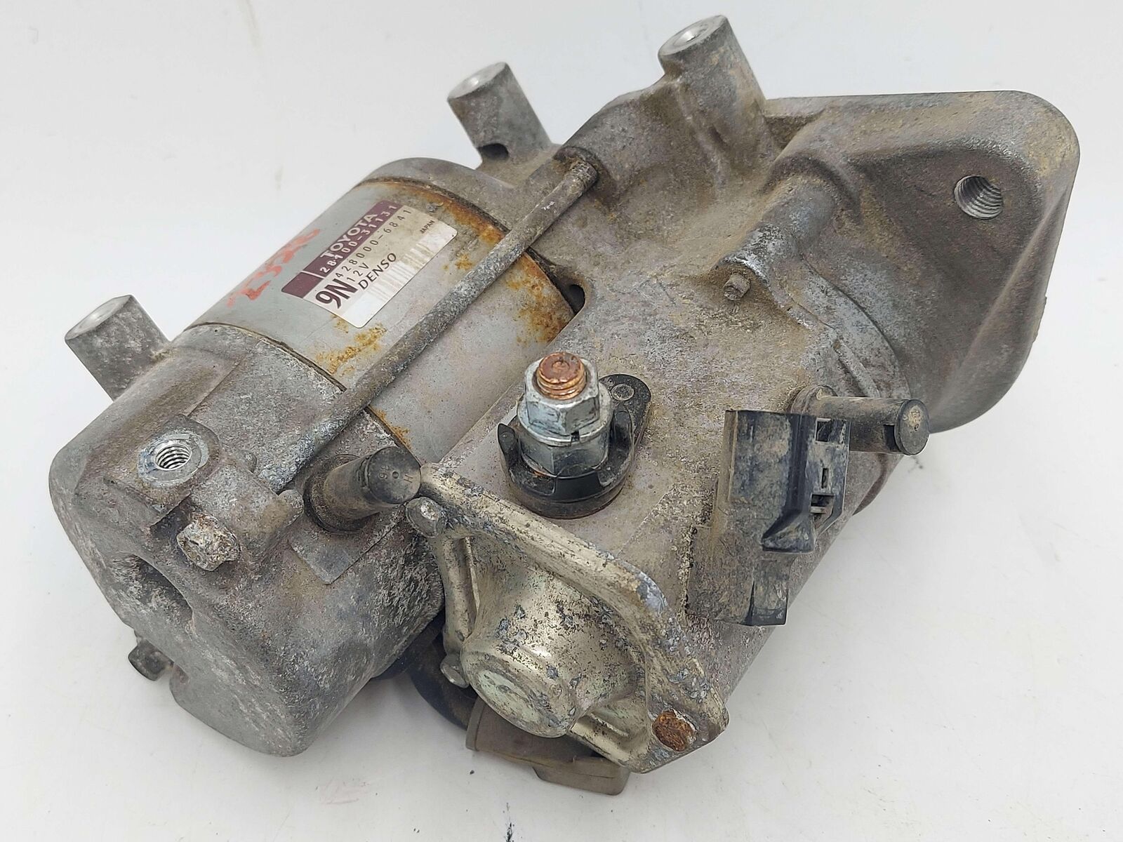 10-23 TOYOTA 4RUNNER ENGINE MOTOR STARTER MOTOR 4.0L 28100-31131