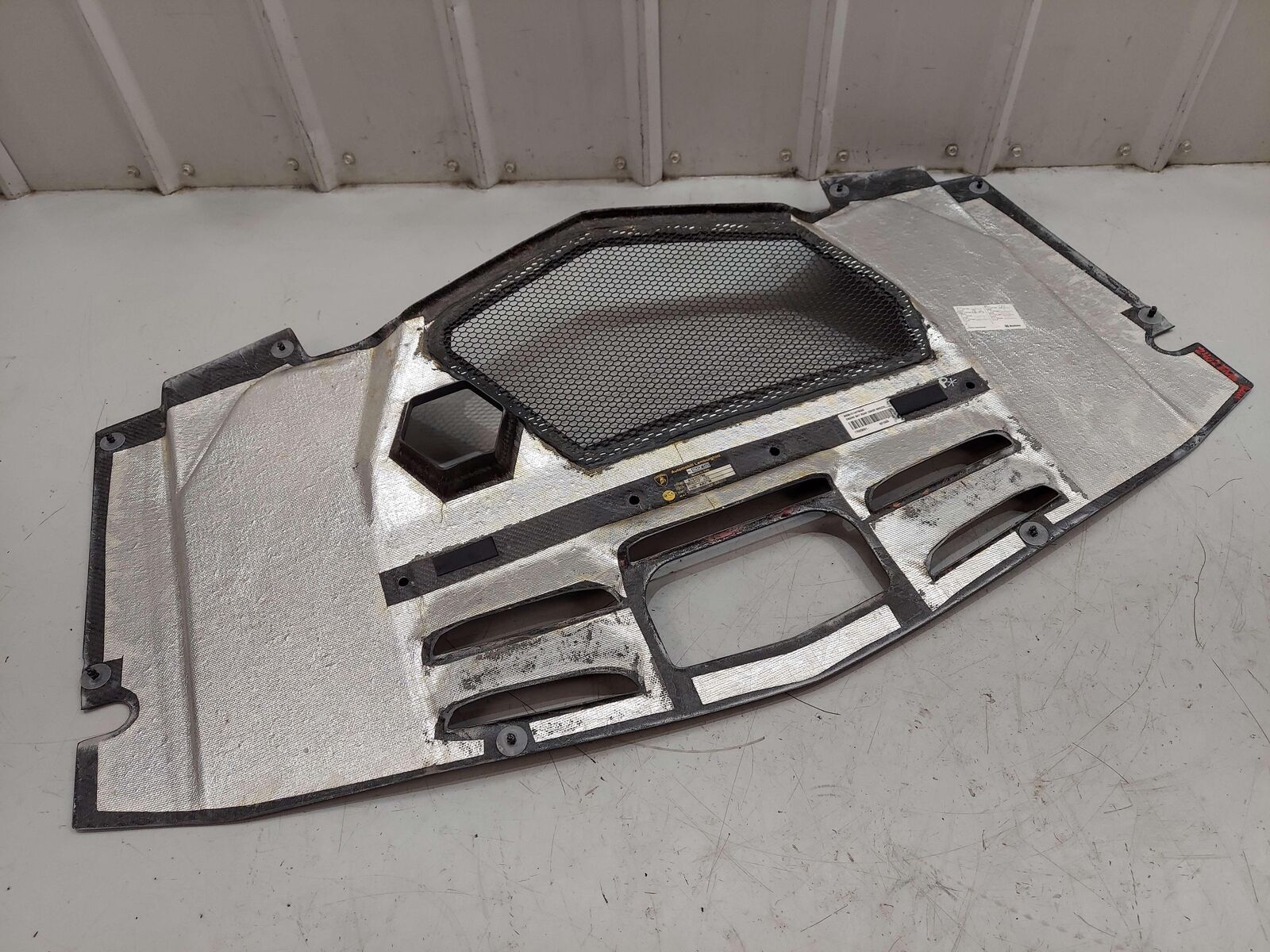 2018 LAMBORGHINI AVENTADOR S LP740-4 ENGINE BAY CARBON FIBER TRIM KIT *NOTE