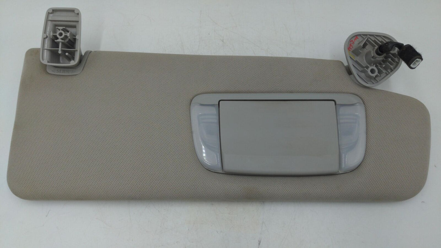 14-21 TOYOTA TUNDRA RH RIGHT SUN VISOR GREY ILLUMINATED