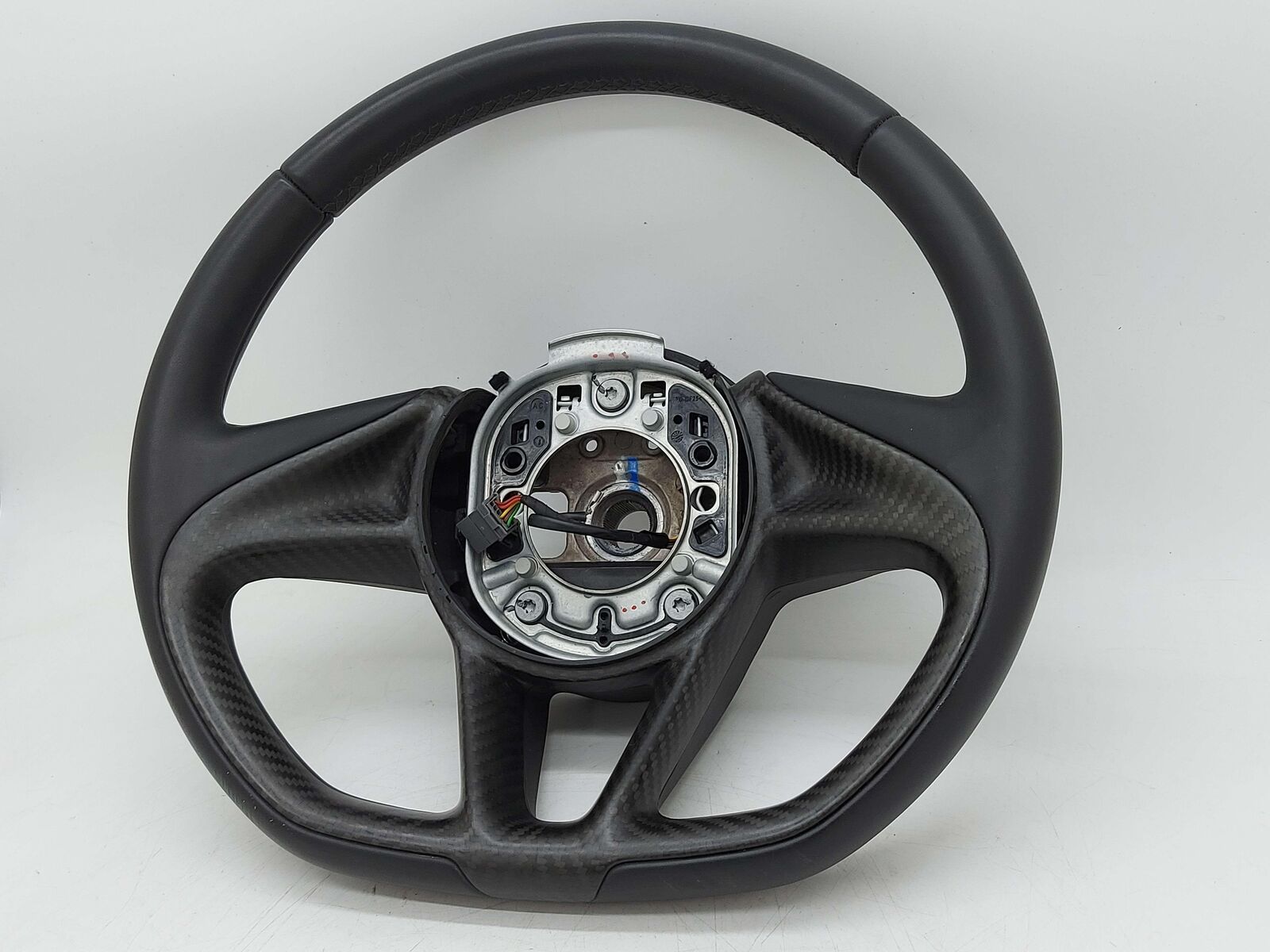 2021 MCLAREN GT STEERING WHEEL LEATHER W/ CARBON FIBER TRIM *NOTES* 14NA333MP