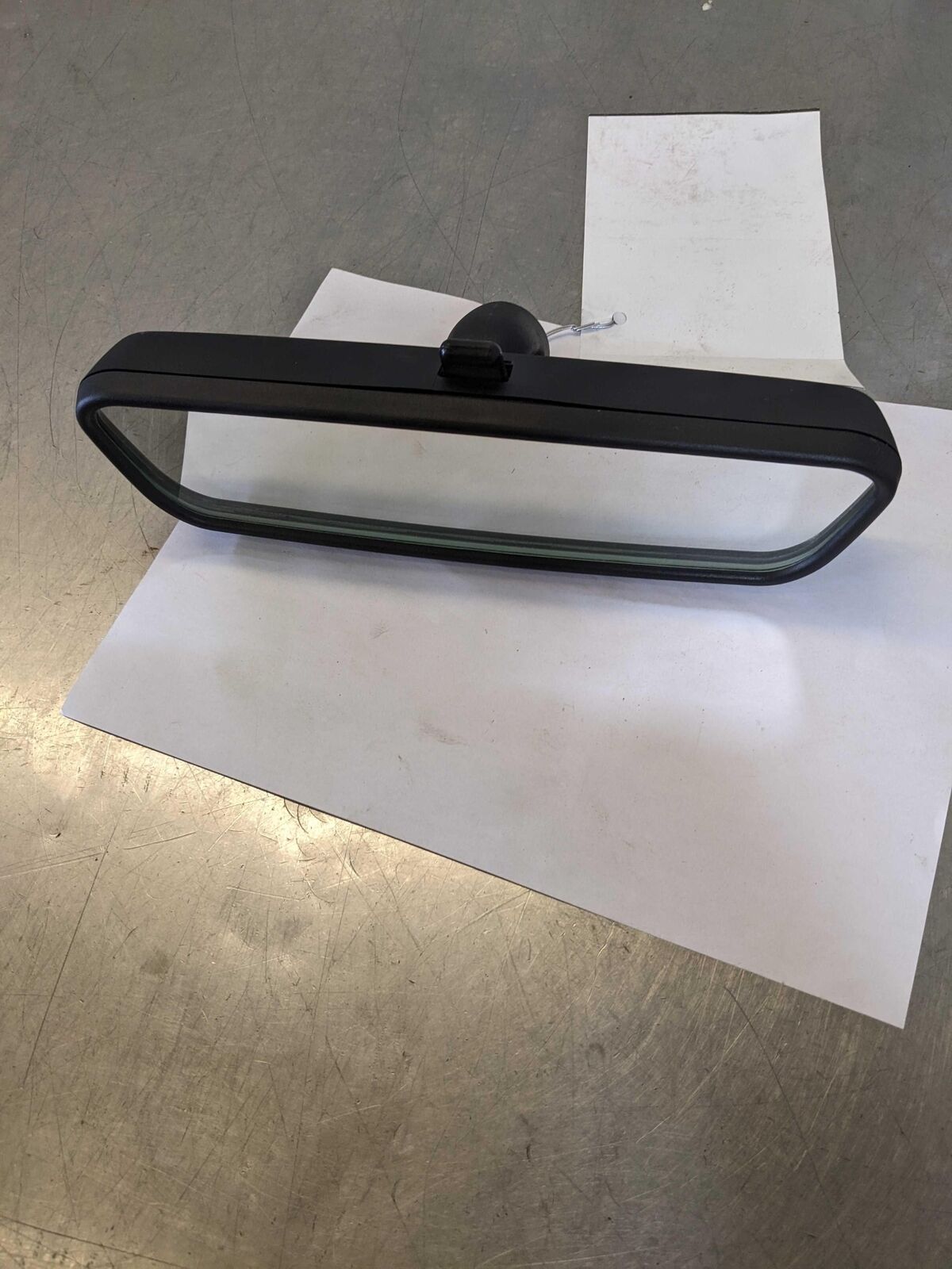 💥00-05 PORSCHE 911 996 Targa Rear View Mirror Black E6006199💥