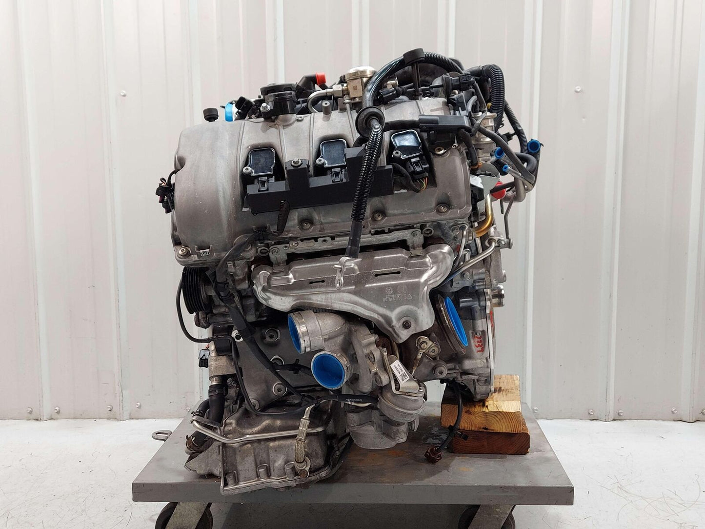 15-16 PORSCHE MACAN 95B S RIGHT ENGINE MOTOR 3.0L MCT.MA 70K KM'S