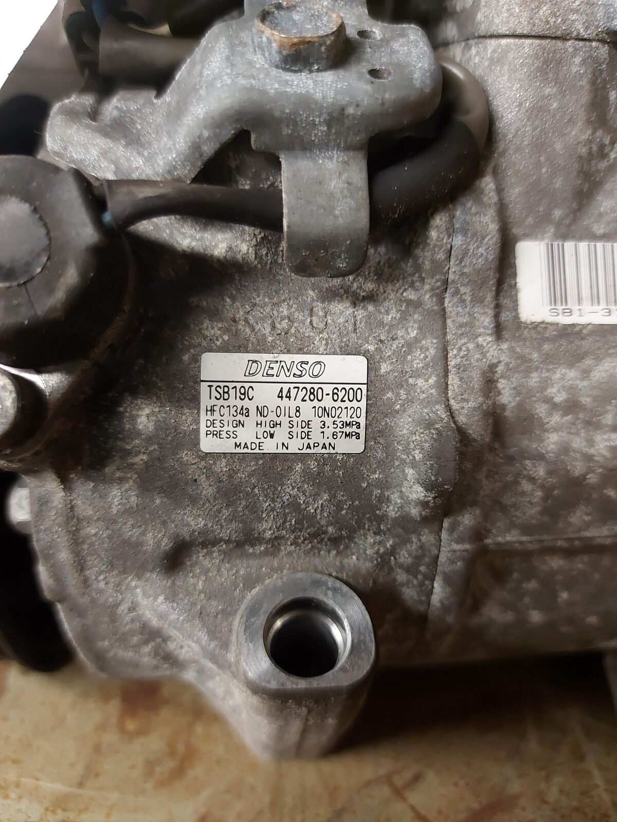 10 11 12 LEXUS RX350 A/c AC Air Compressor Tsb19c