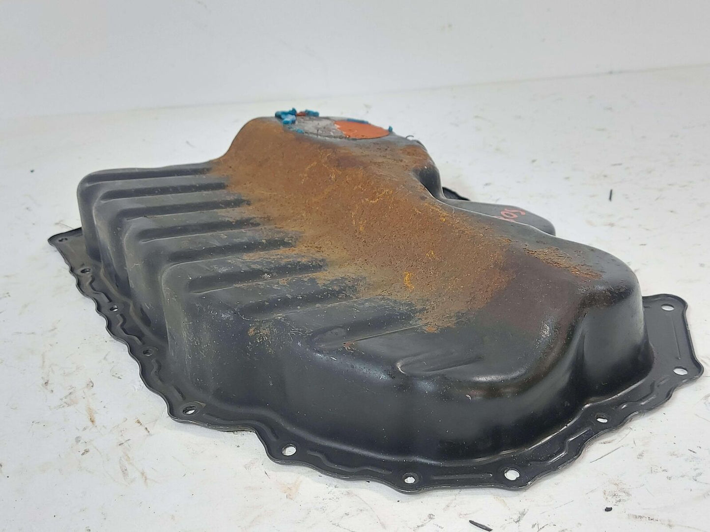 2013 VW GOLF GTI 2.0L LOWER ENGINE MOTOR OIL PAN 06J103600AG *RUSTED*