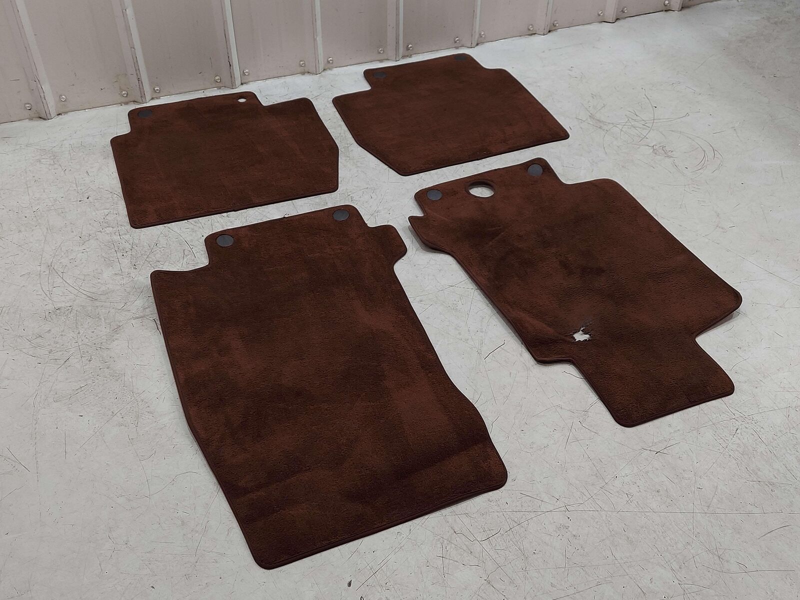 2010 Maserati GranTurismo S M145 Coupe BROWN FLOOR MAT SET