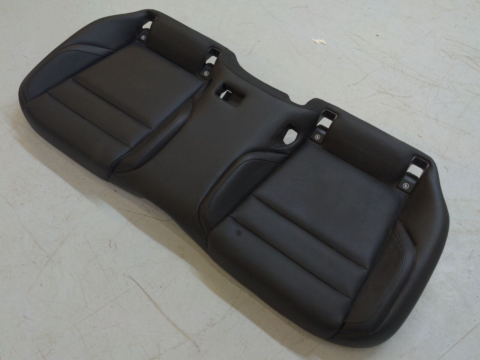 2020 PORSCHE TAYCAN Rear Seat Minor Dimple See Pics Black Leather Seat Bottom