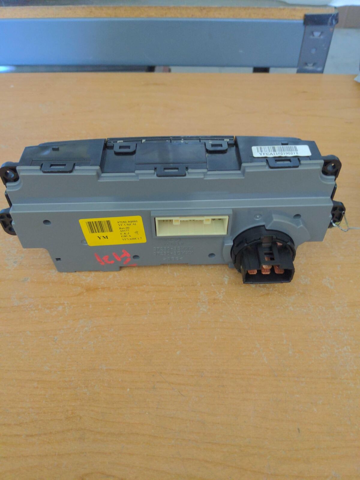 11-13 HYUNDAI SONATA HEATER AC A/C CONTROL 97250-3Q001