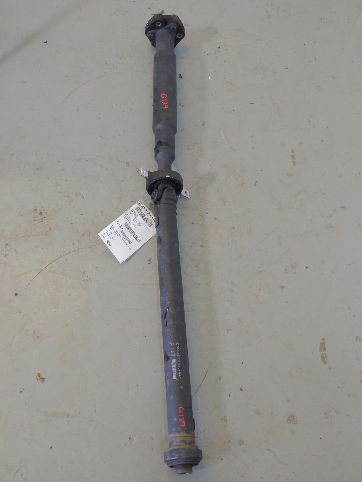 07-10 BMW X5 4.8L Rear Drive Shaft 7564396 147K KMS