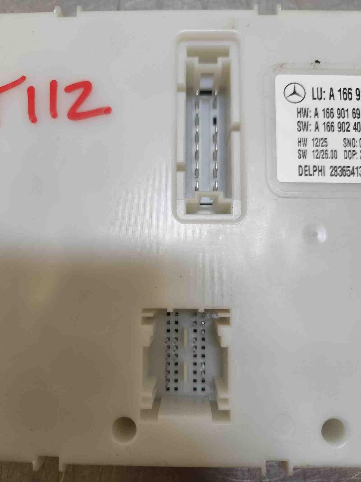 13 14 MERCEDES GL550 1669003408 Lamp Control Module