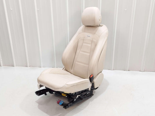 17-20 Mercedes E63s W213 Front RH Right Seat Leather Macchiato Beige 555A *Note*