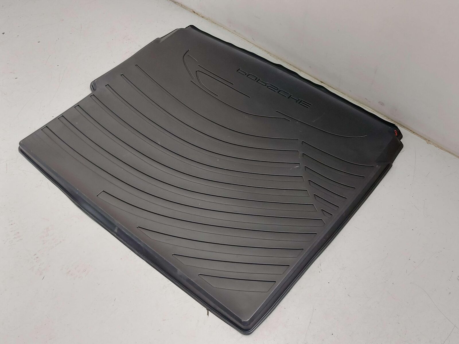 2018 PORSCHE CAYENNE 958 S E-HYBRID PORSCHE REAR FLOOR MAT PLASTIC CARGO MAT