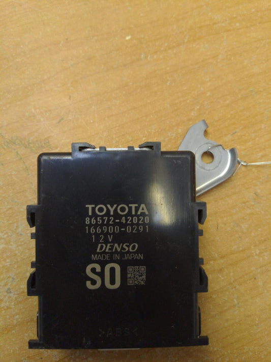 T043 TOYOTA RAV-4 2017 86572-42020 CONTROL UNIT DRIVER ALERT SOUND